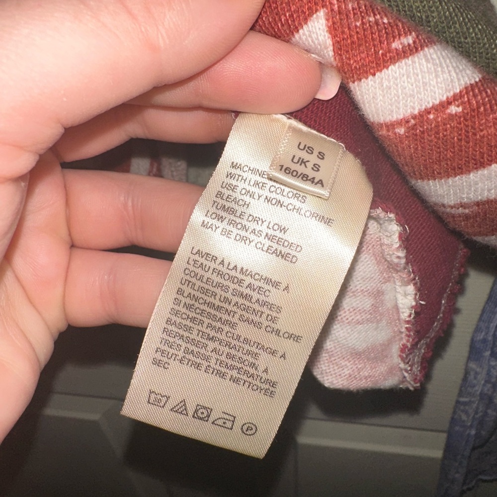 We The Free Multicolor Patchwork patterned Pullov… - image 4